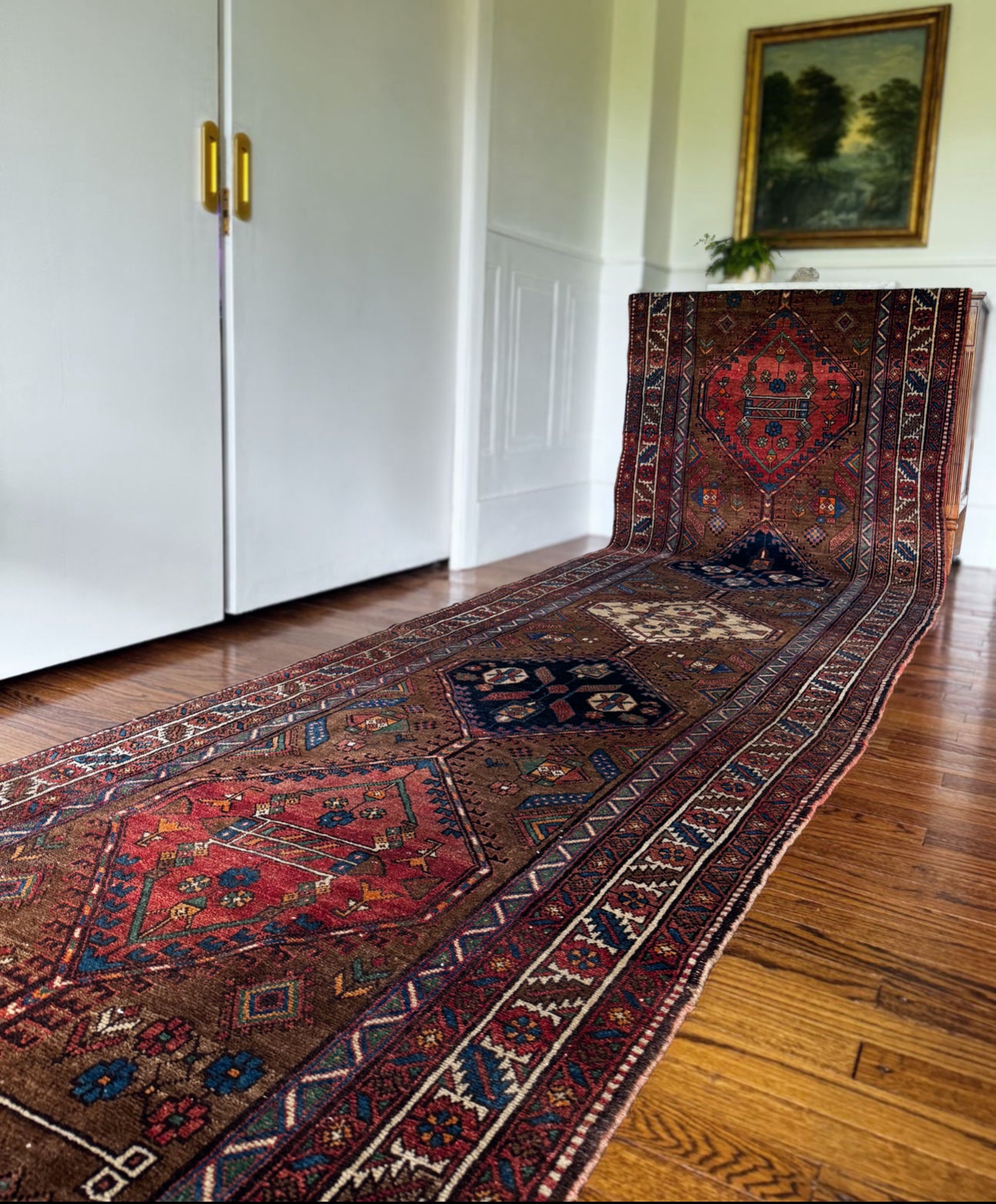 Vintage Desert Jewel Runner 3’6 x 13’10