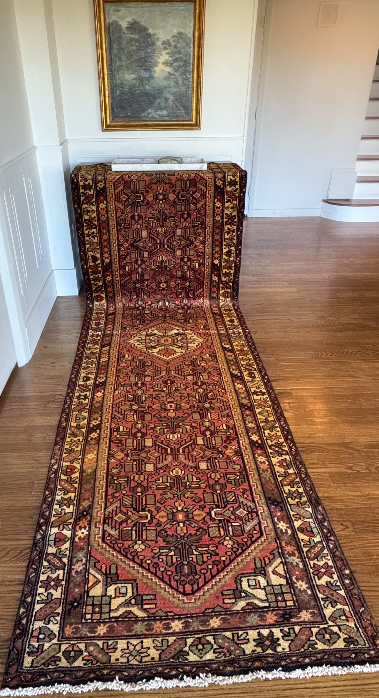 Vintage Canyon Karaja Runner 3’7 x 11’7 Circa 1940-1960