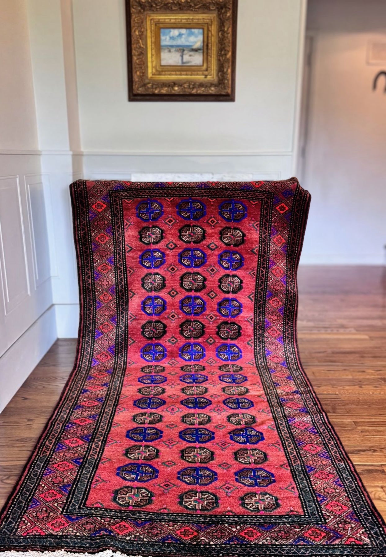Vintage Electric Tekke Rug
3’10 x 7’5
