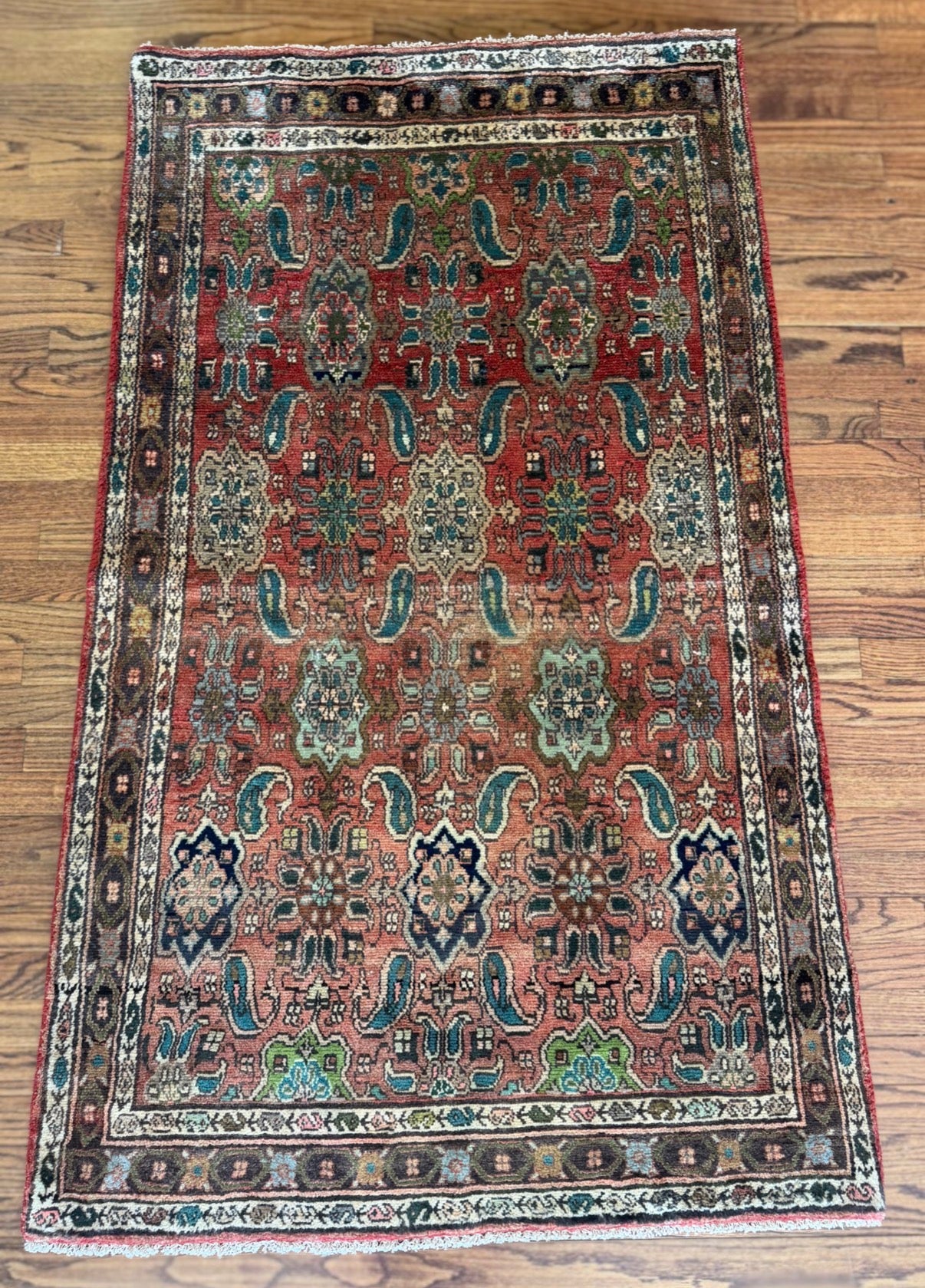 Vintage Merchant’s Garden Rug 3’4 x 5’7 Circa: 1940–1960