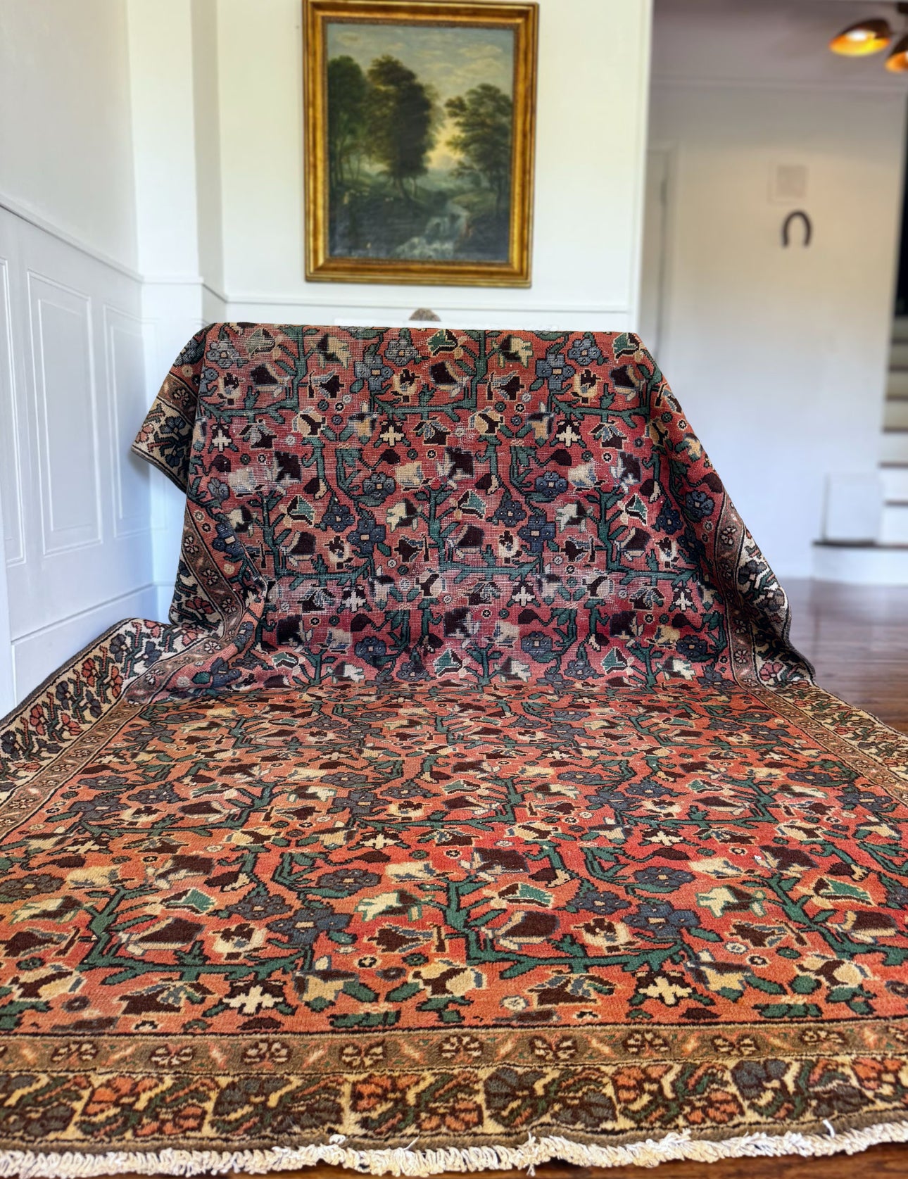 Vintage twilight canopy rug 6’6 x 9’4