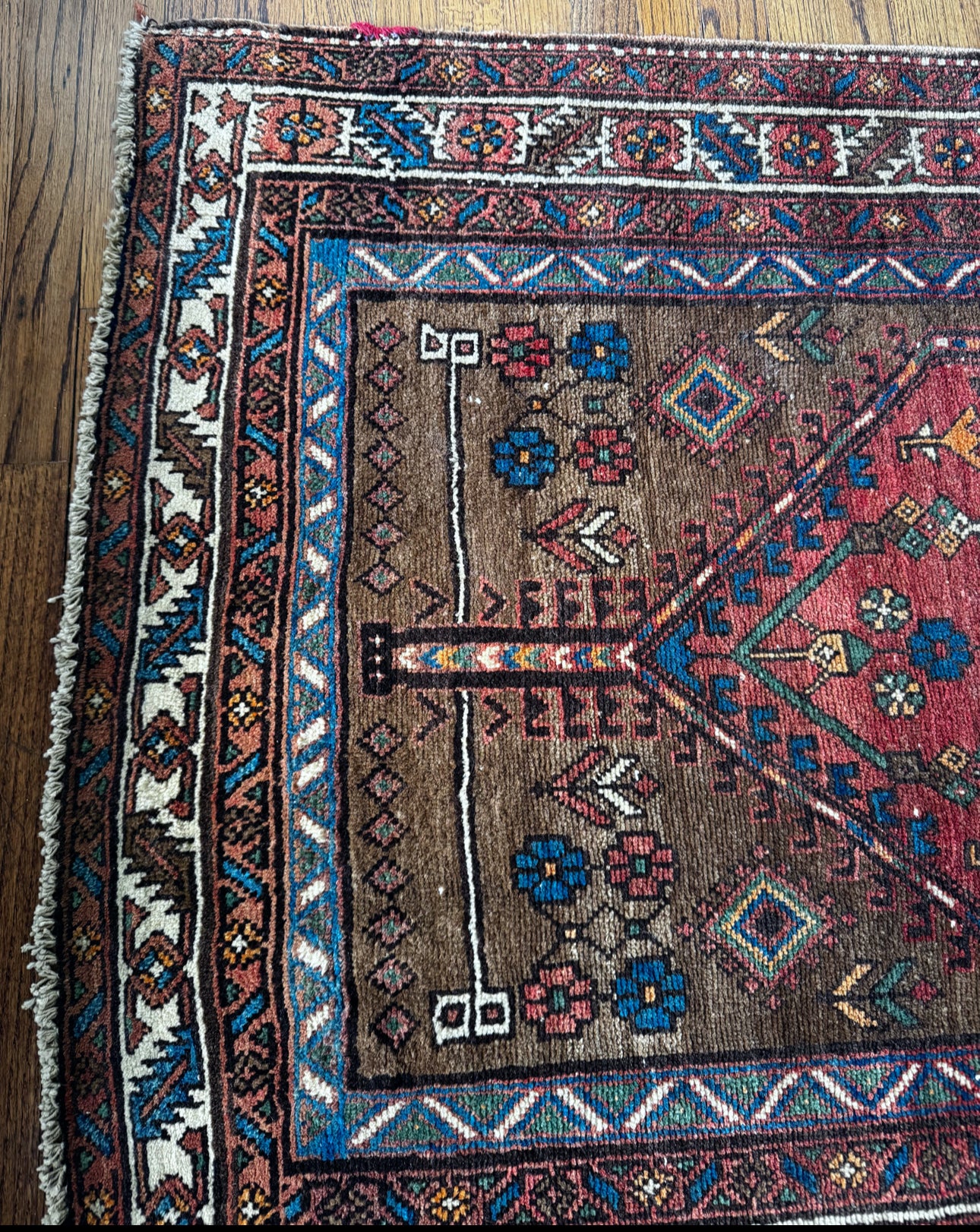 Vintage Desert Jewel Runner 3’6 x 13’10