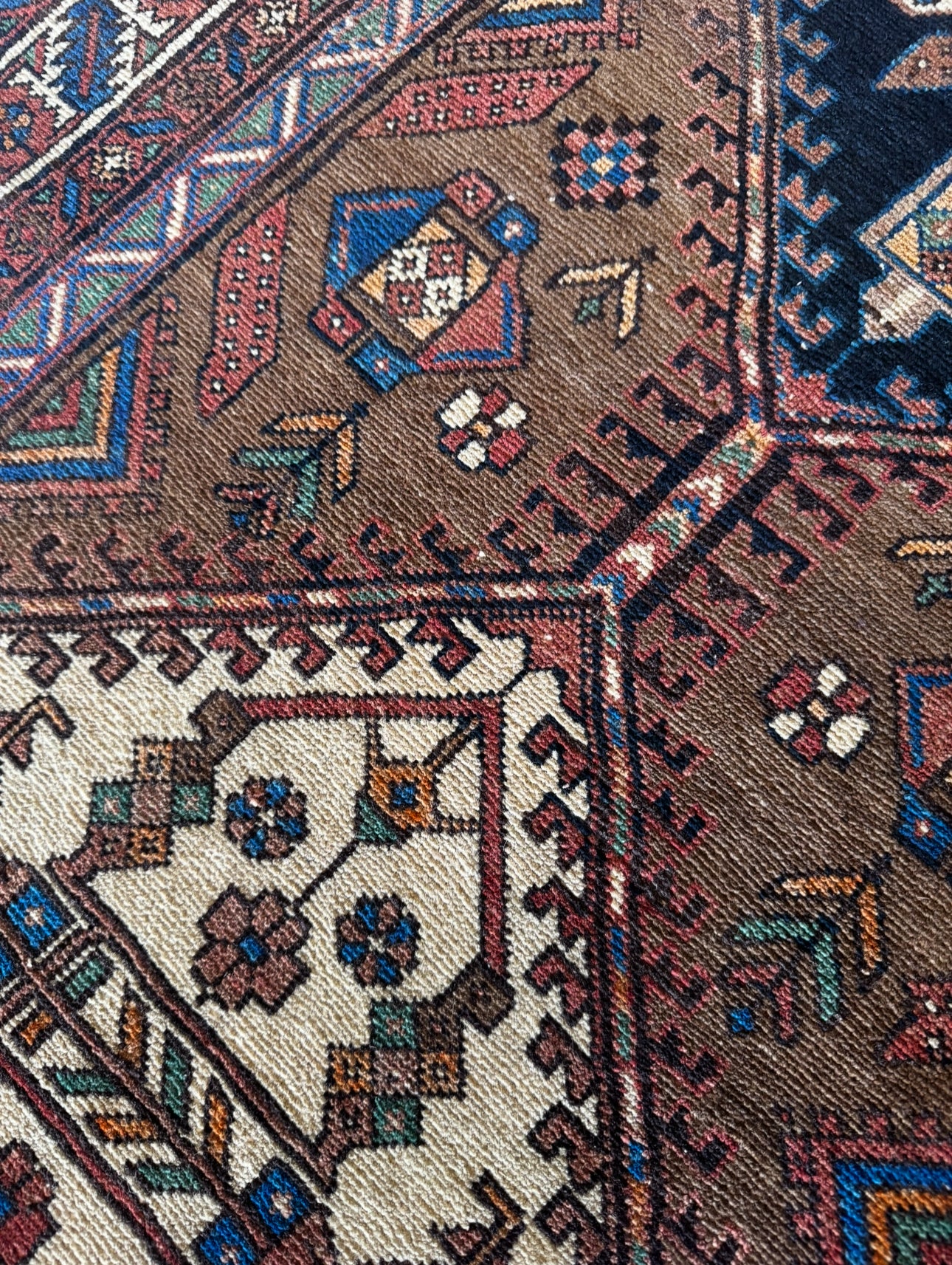 Vintage Desert Jewel Runner 3’6 x 13’10