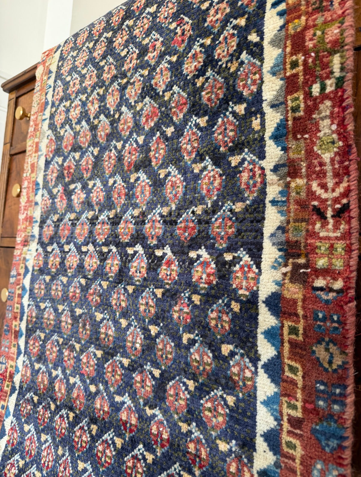 Vintage Navy Souk 2’x 6’7 circa 1940-1960