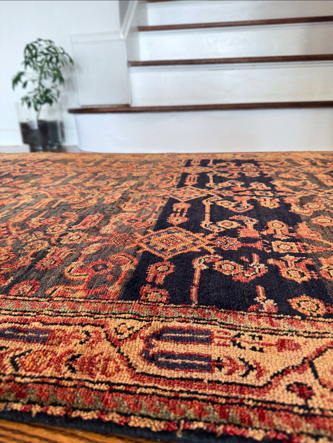 Vintage Handmade Anatolian Rug 4’ 2 x 13’