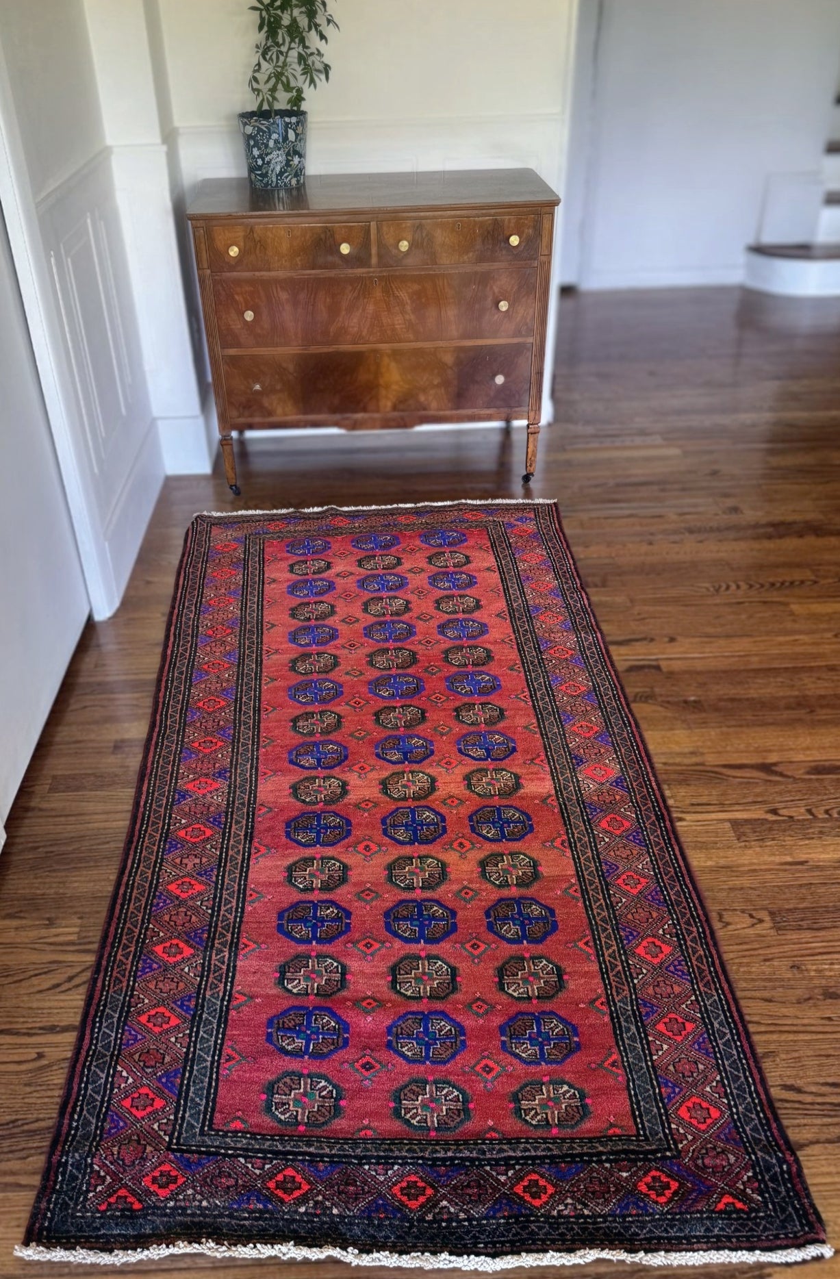Vintage Electric Tekke Rug
3’10 x 7’5