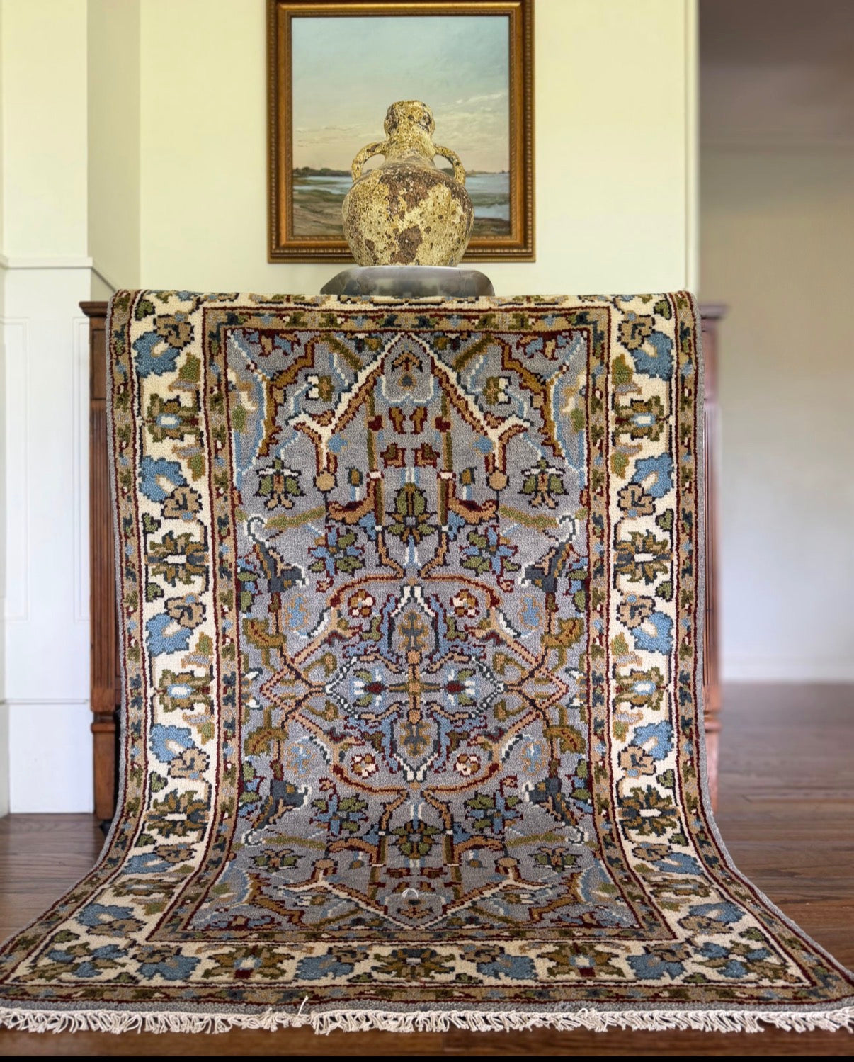 Blue Willow Persian Style Rug 3’ x 5’