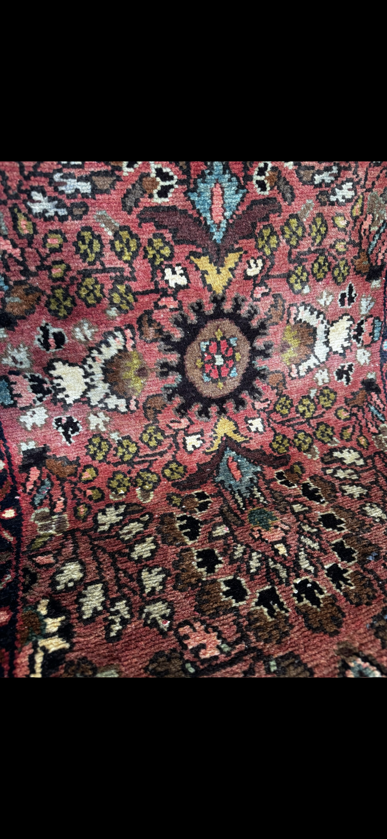 Vintage Anatolian floral runner 2’8 x 9’4