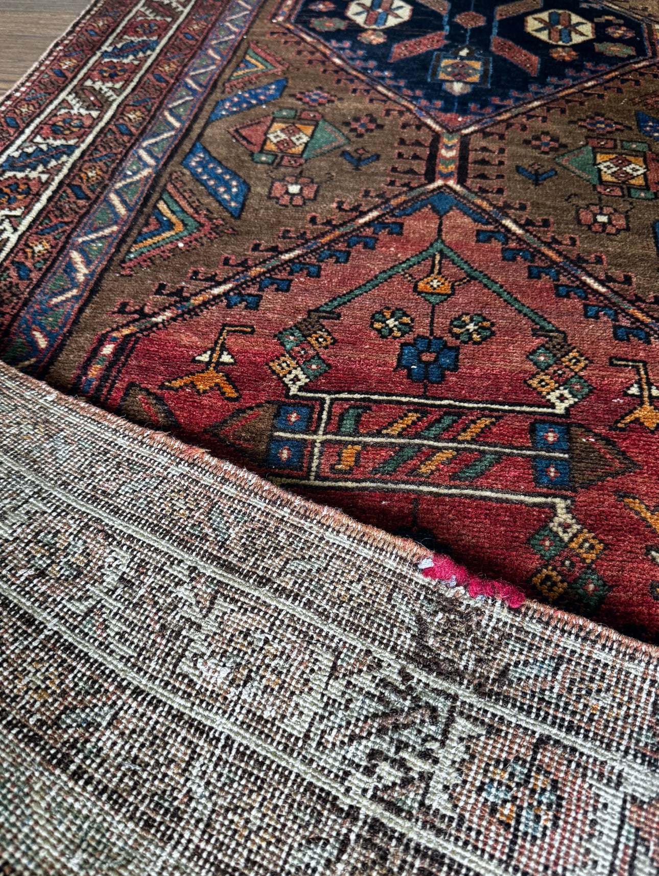 Vintage Desert Jewel Runner 3’6 x 13’10