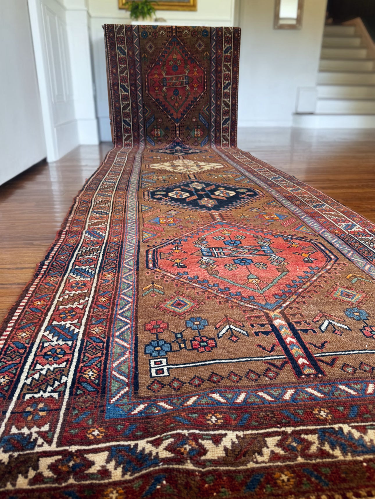 Vintage Desert Jewel Runner 3’6 x 13’10