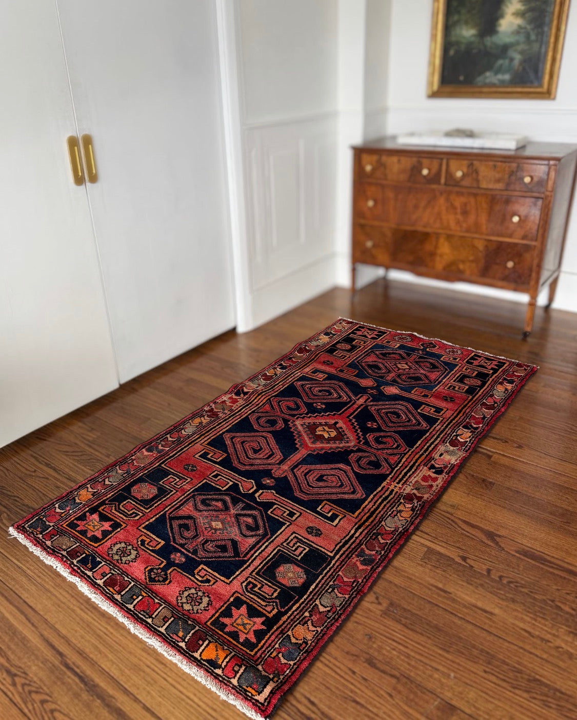 Vintage MIDNIGHT BAZAAR 3’5 x 6’5 circa 1945-1965
