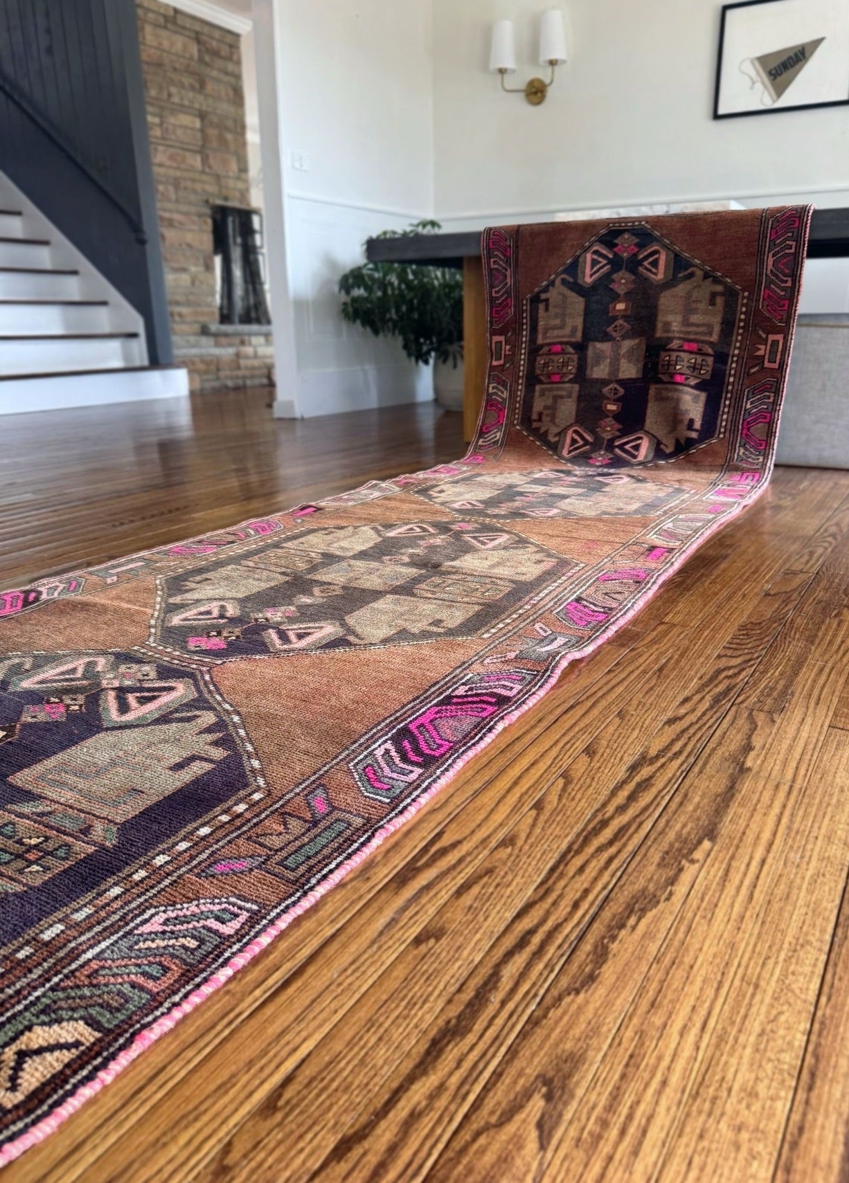 Vintage Turkish Runner 3’4 x 12’7