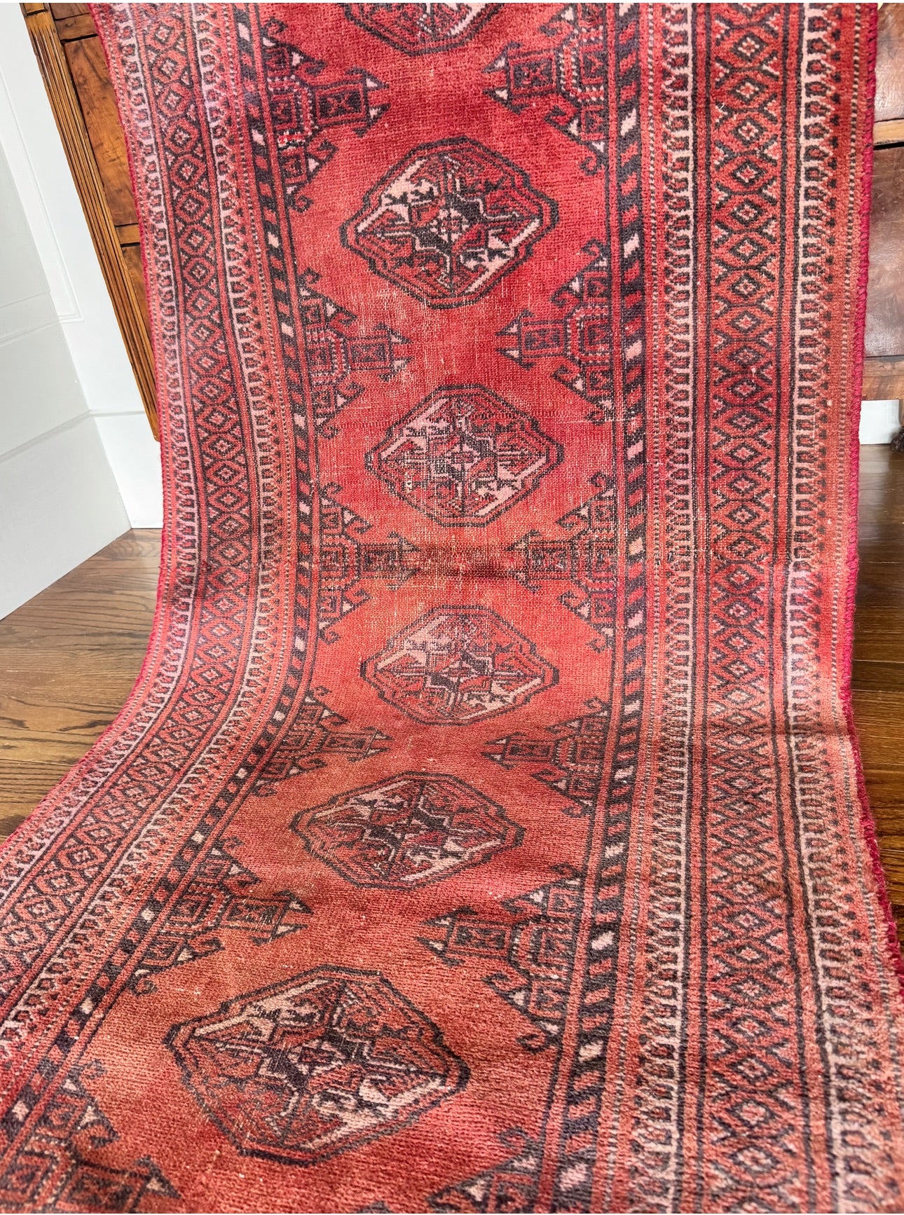 Vintage Turkish tribal runner 2’2 x 8’2