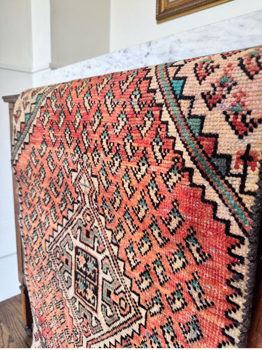 Vintage Adana Tribal rug 2’1 x 3’5