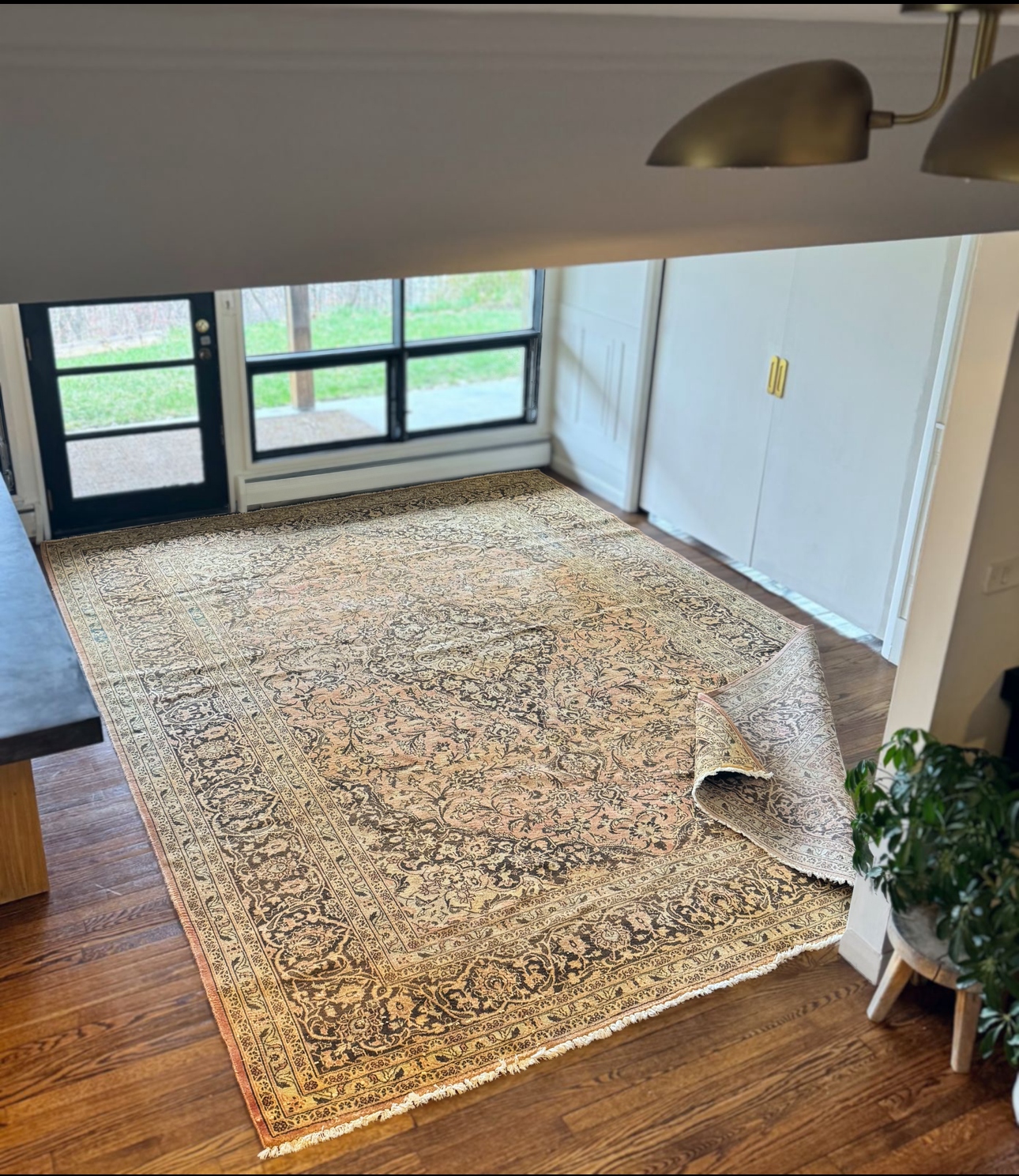 Vintage Floral Anatolian Rug 10’x13’