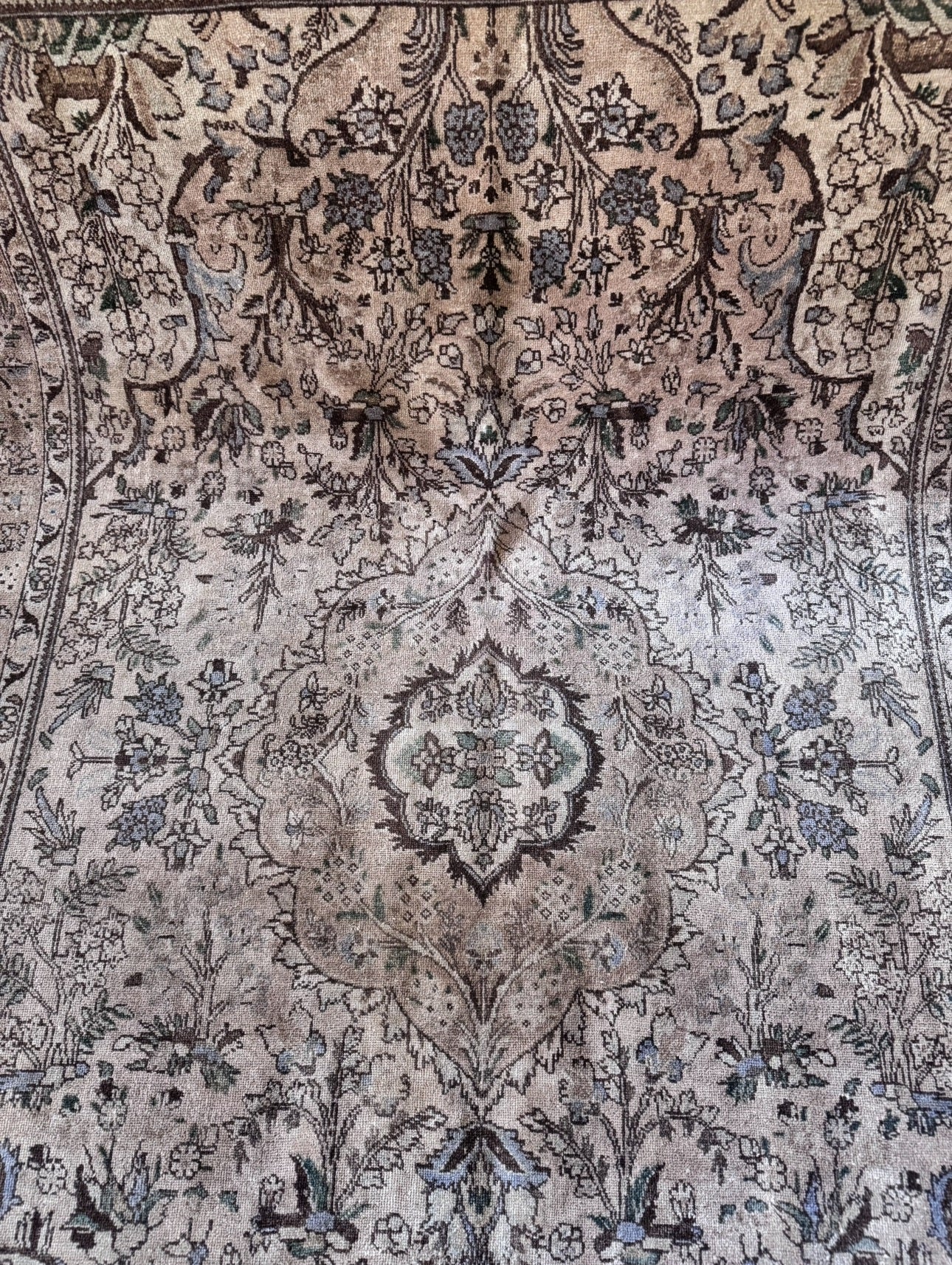 Vintage Anatolian oushak 6’4 x 9’3