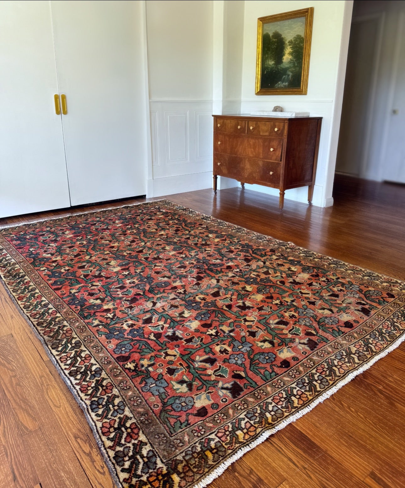 Vintage twilight canopy rug 6’6 x 9’4