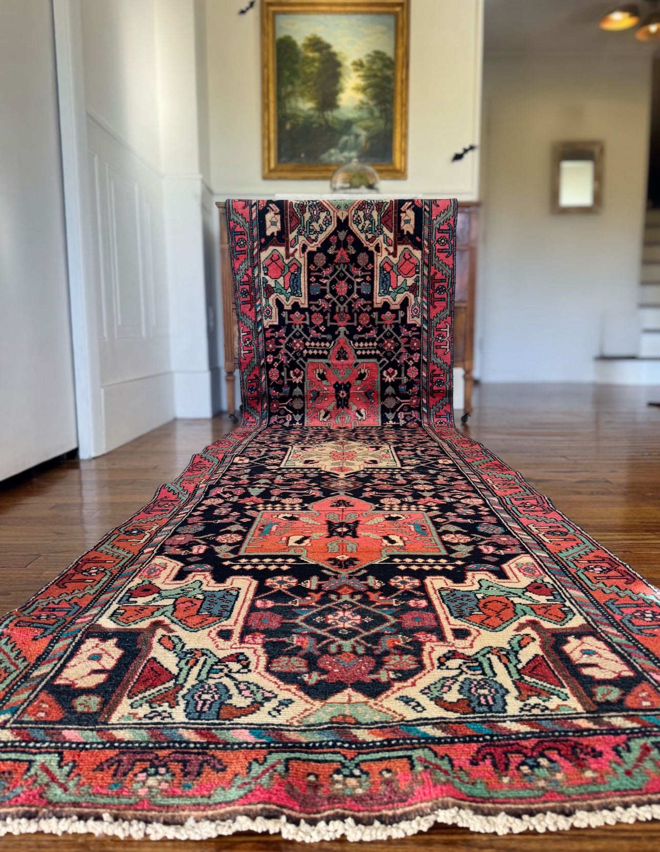 Vintage Karaja Runner | 3’ x 10’4” | Circa 1940s–1960s