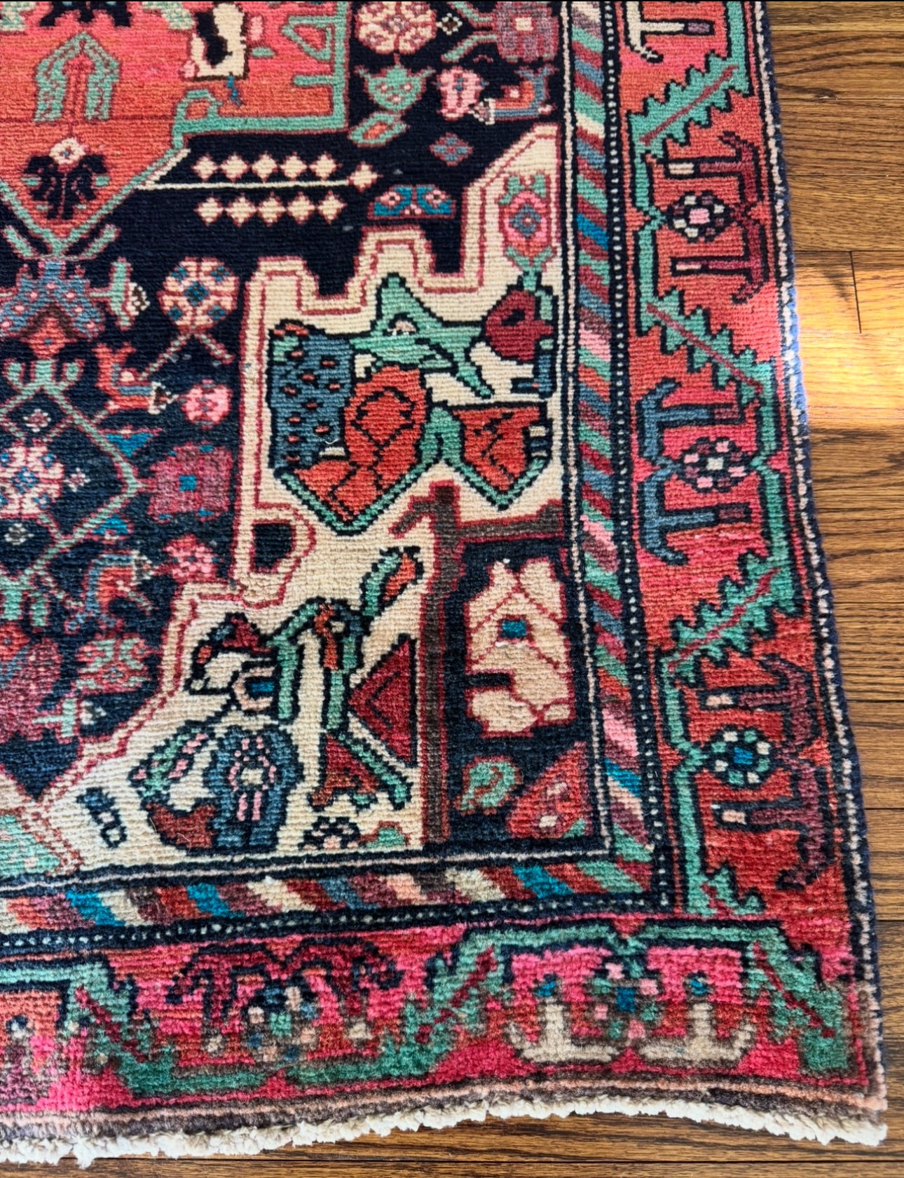 Vintage Karaja Runner | 3’ x 10’4” | Circa 1940s–1960s