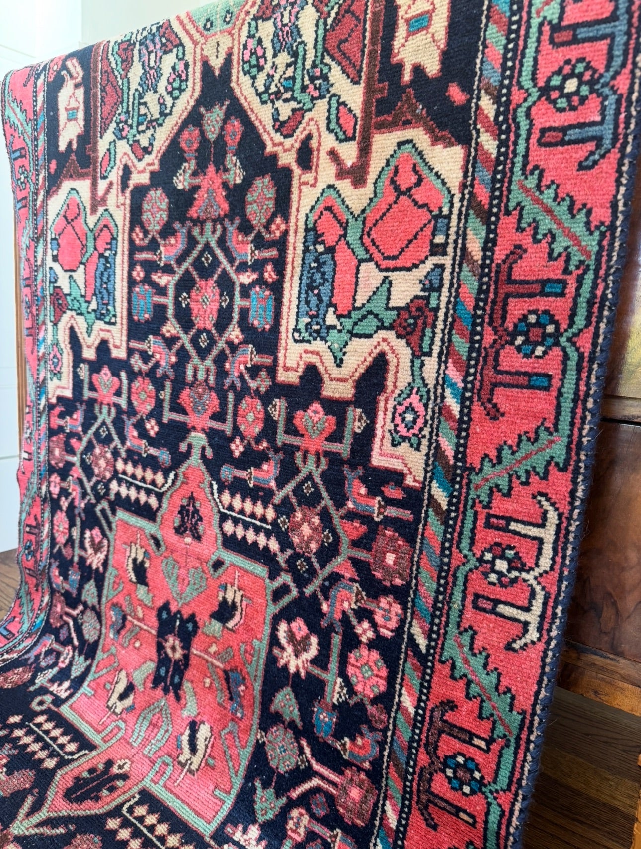 Vintage Karaja Runner | 3’ x 10’4” | Circa 1940s–1960s
