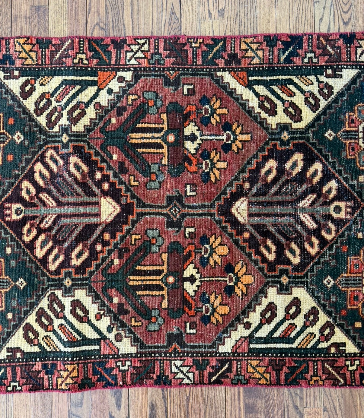 VINTAGE MOUNTAIN ORCHARD 3’5 x 4’5 circa 1945-1955