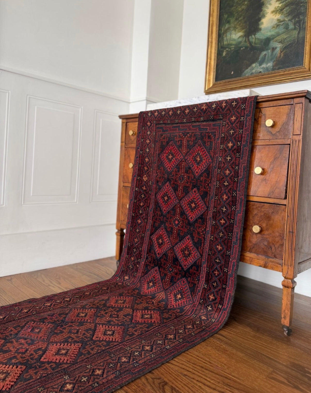 Vintage Ember Passage Runner 2’2 x 8’6 circa 1960-1970