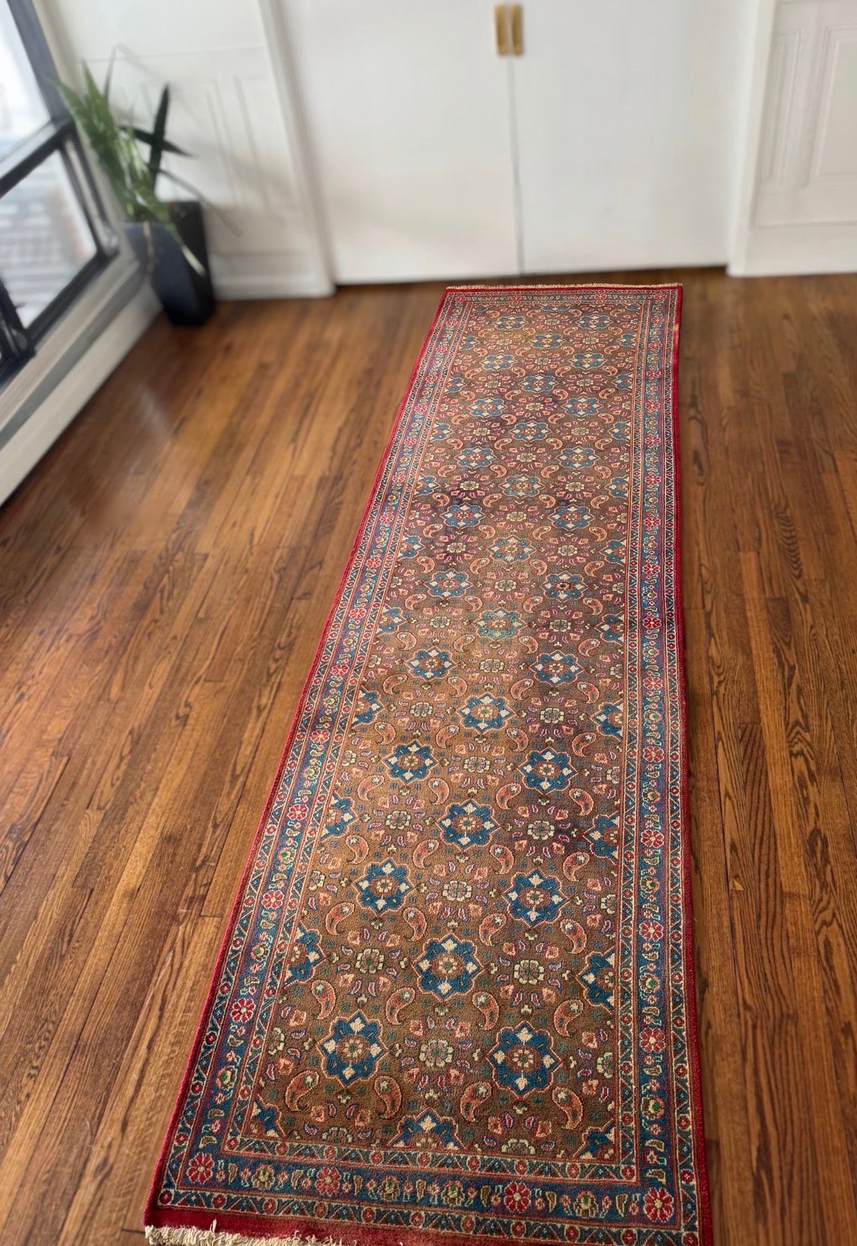 Vintage  Paisley Testament 3’7 x 12’4  circa 1920–1940