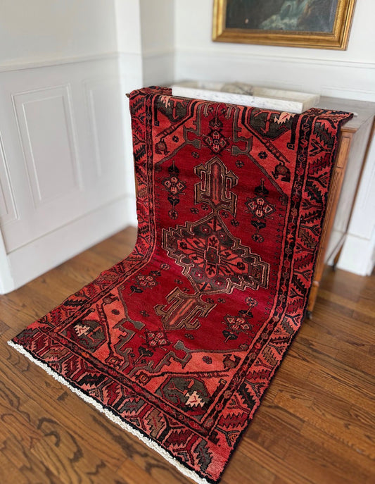 Vintage Fireglyph 3’3 x 6’4 circa 1930-1940