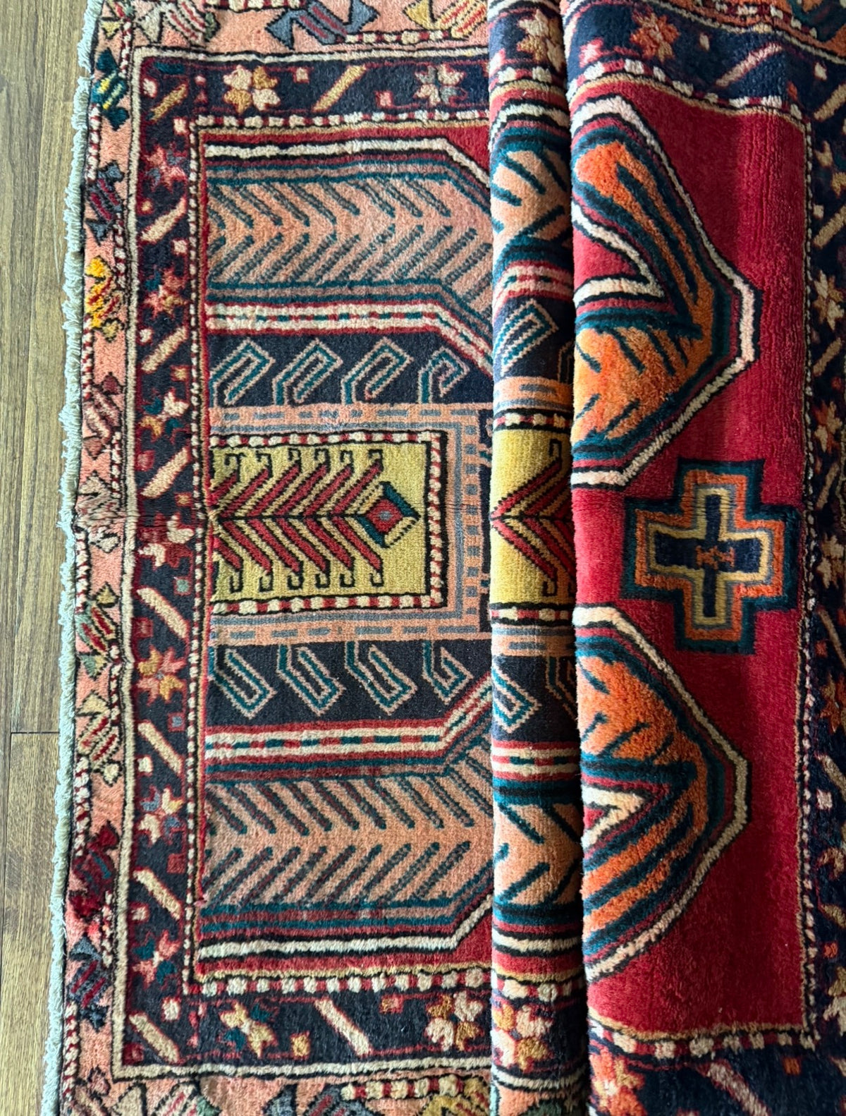 Vintage Wild Totem 4’3 x 8’9 circa 1960-1970