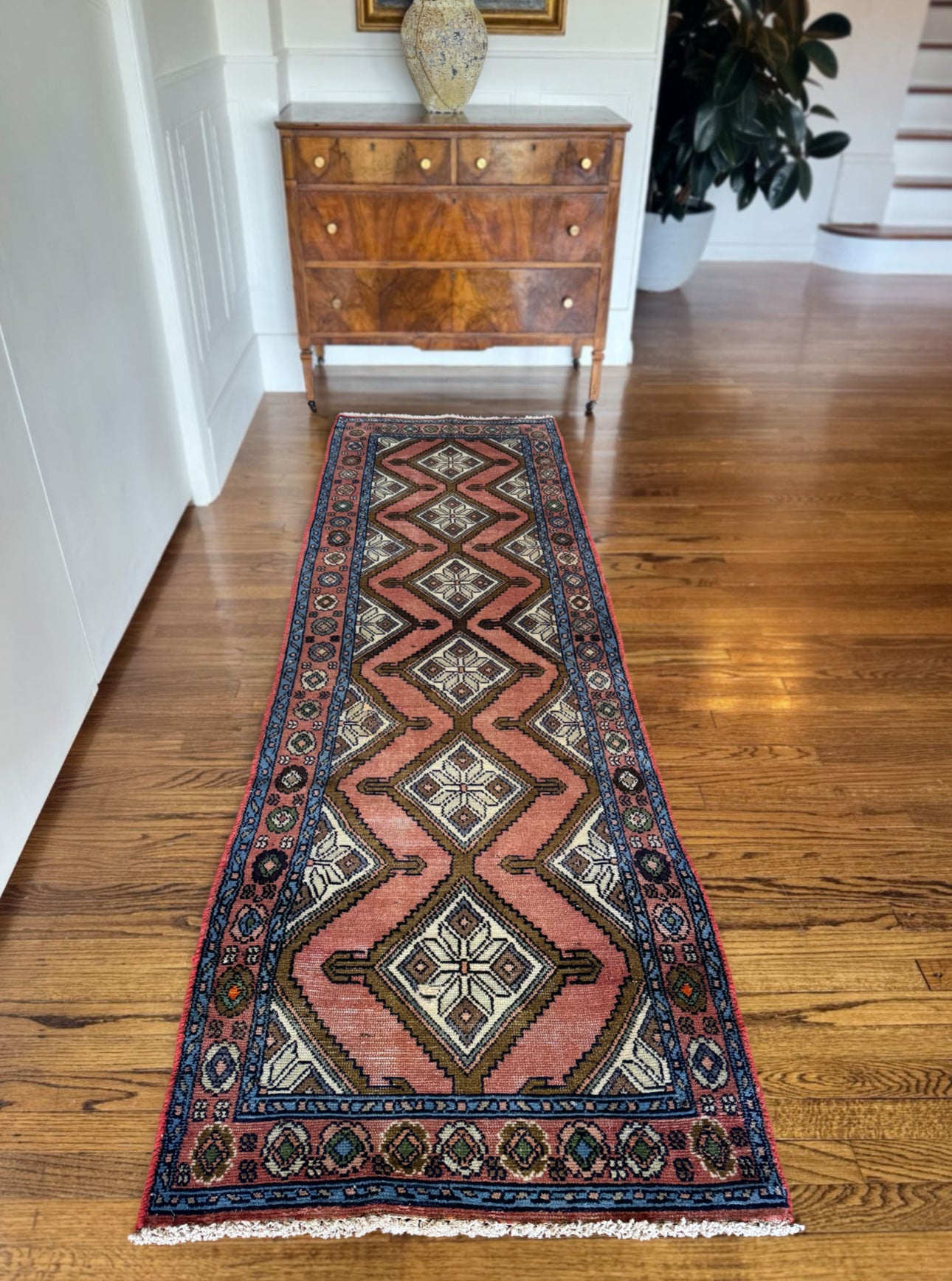 Vintage Blush Clay Runner 2’9 x 9’6