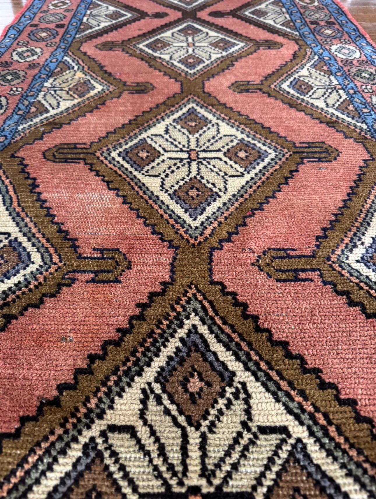 Vintage Blush Clay Runner 2’9 x 9’6