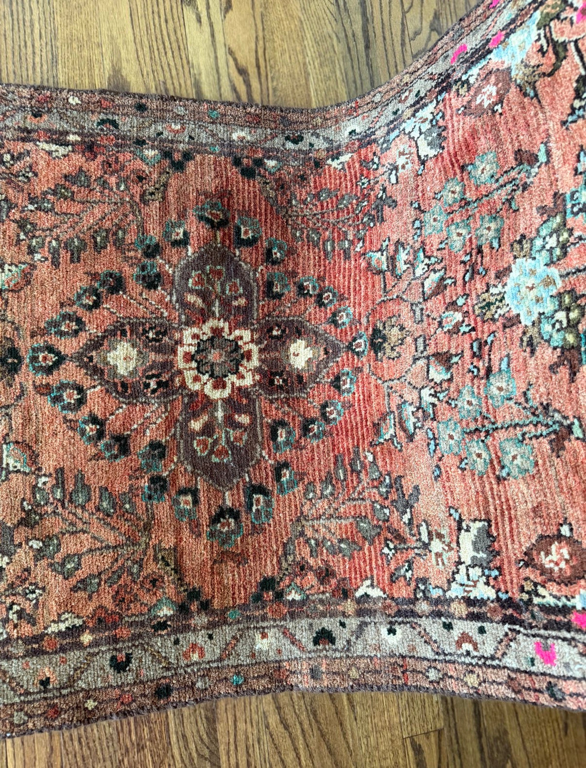 Vintage Melon Blossom Runner 2’7 x 9’2