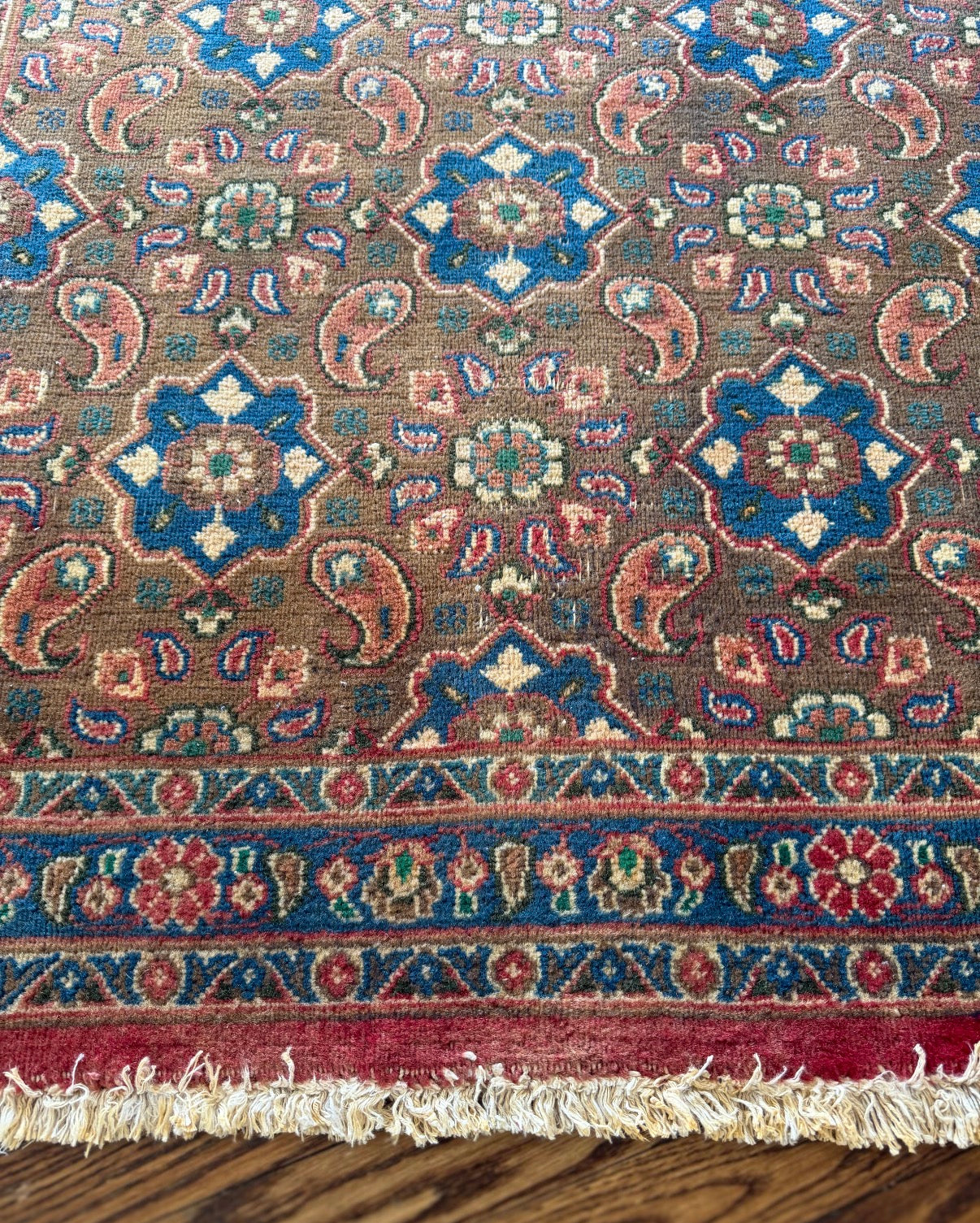 Vintage  Paisley Testament 3’7 x 12’4  circa 1920–1940