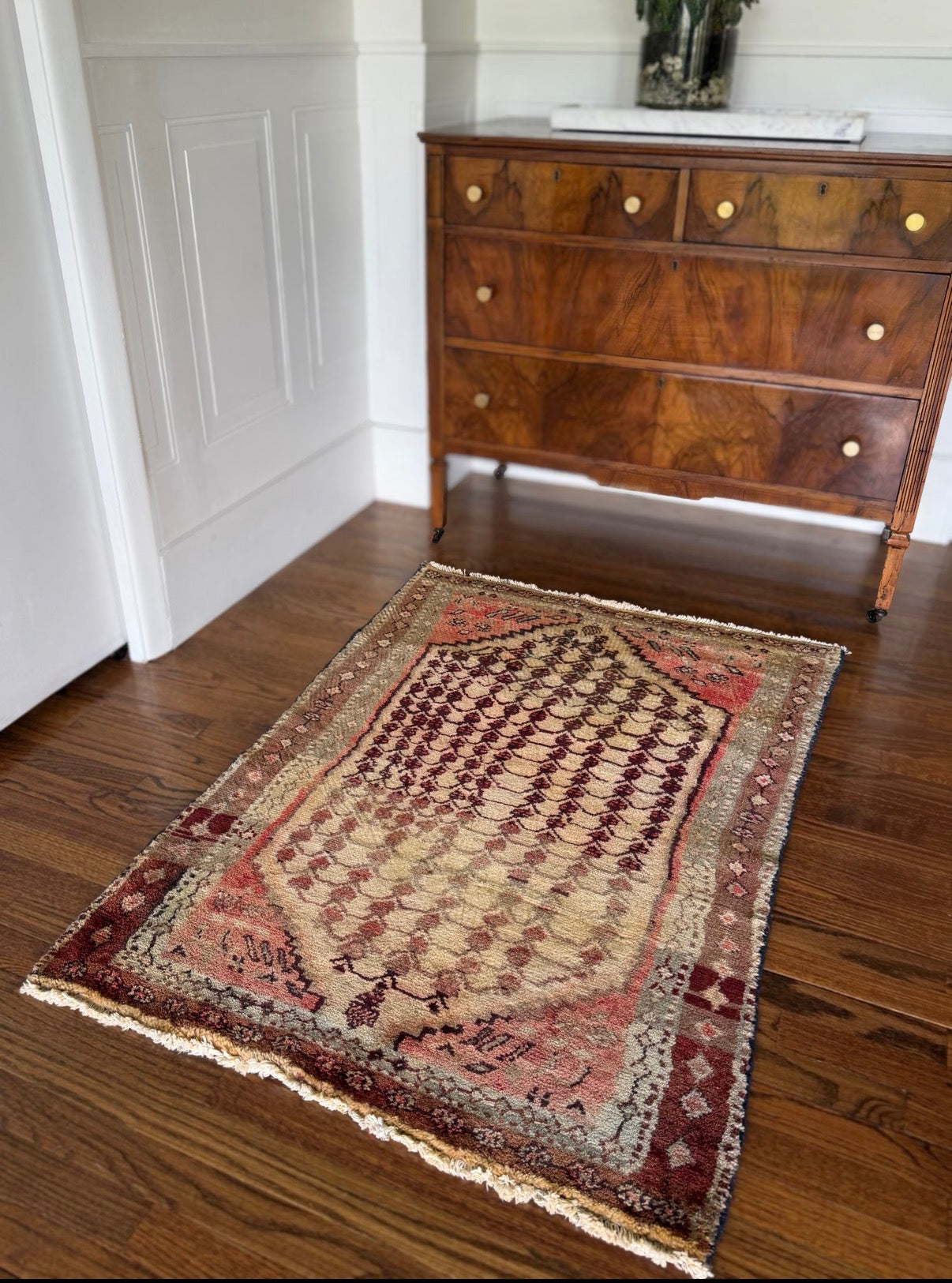 Vintage Desert Sorbet 3’1 x 4’2 circa 1950-1960
