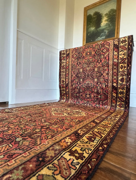 Vintage Canyon Karaja Runner 3’7 x 11’7 Circa 1940-1960