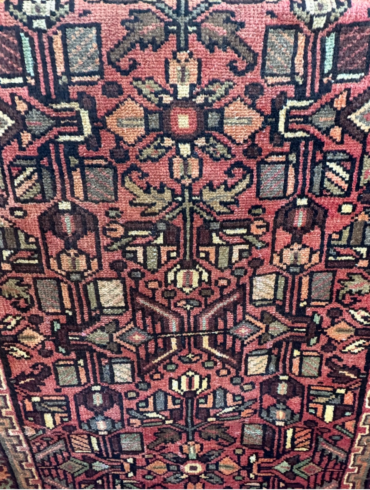 Vintage Canyon Karaja Runner 3’7 x 11’7 Circa 1940-1960