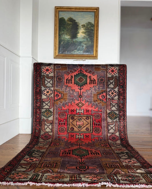 Vintage Coral Citadel 3’8 x 6’6 Circa 1950s–1970s