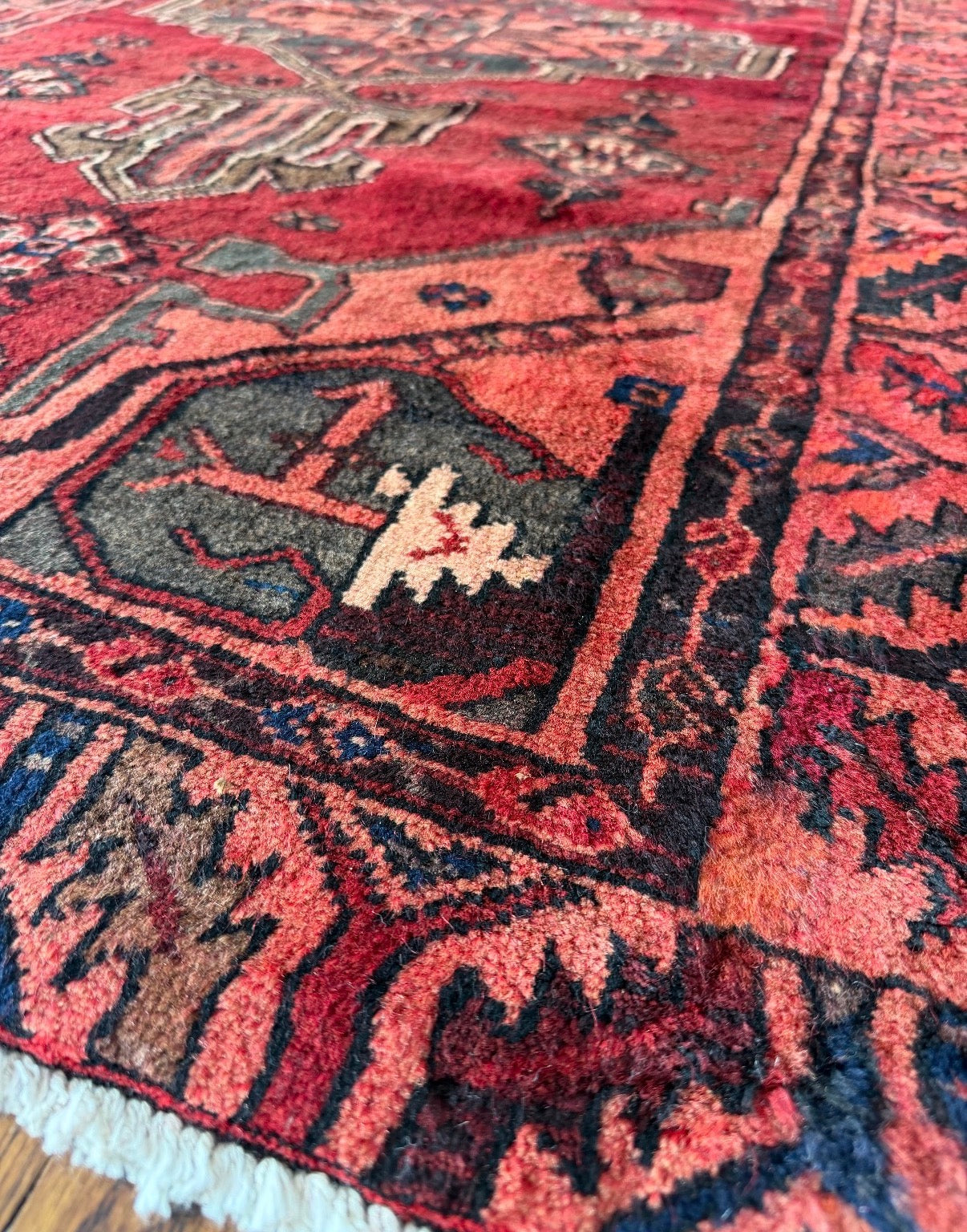 Vintage Fireglyph 3’3 x 6’4 circa 1930-1940