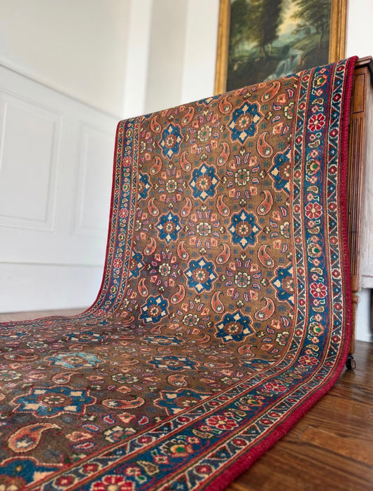 Vintage  Paisley Testament 3’7 x 12’4  circa 1920–1940