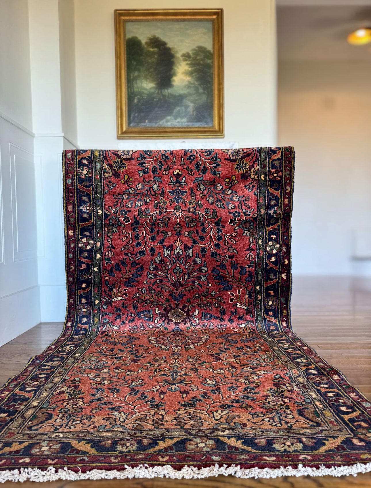 Vintage Sultanabad Floral No.47 

3’9 x 7’5 Circa 1920–1940
