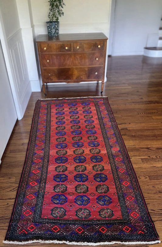 Vintage Electric Tekke Rug
3’10 x 7’5