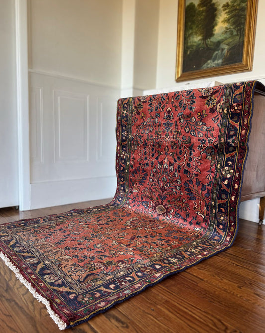 Vintage Sultanabad Floral No.47 

3’9 x 7’5 Circa 1920–1940