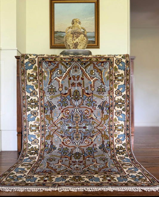 Blue Willow Persian Style Rug 3’ x 5’