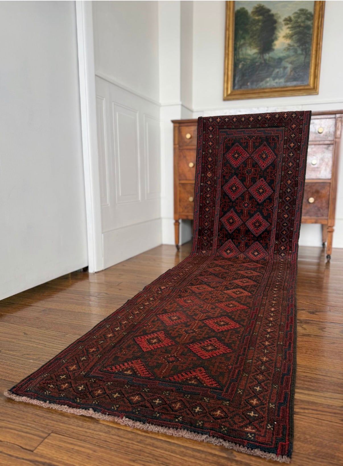 Vintage Ember Passage Runner 2’2 x 8’6 circa 1960-1970