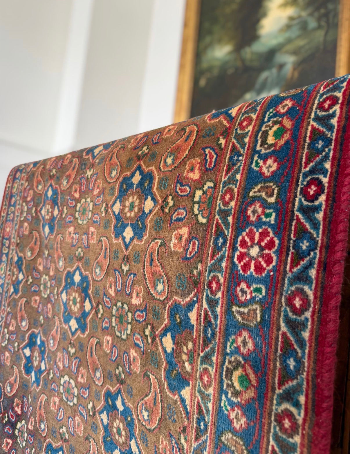 Vintage  Paisley Testament 3’7 x 12’4  circa 1920–1940