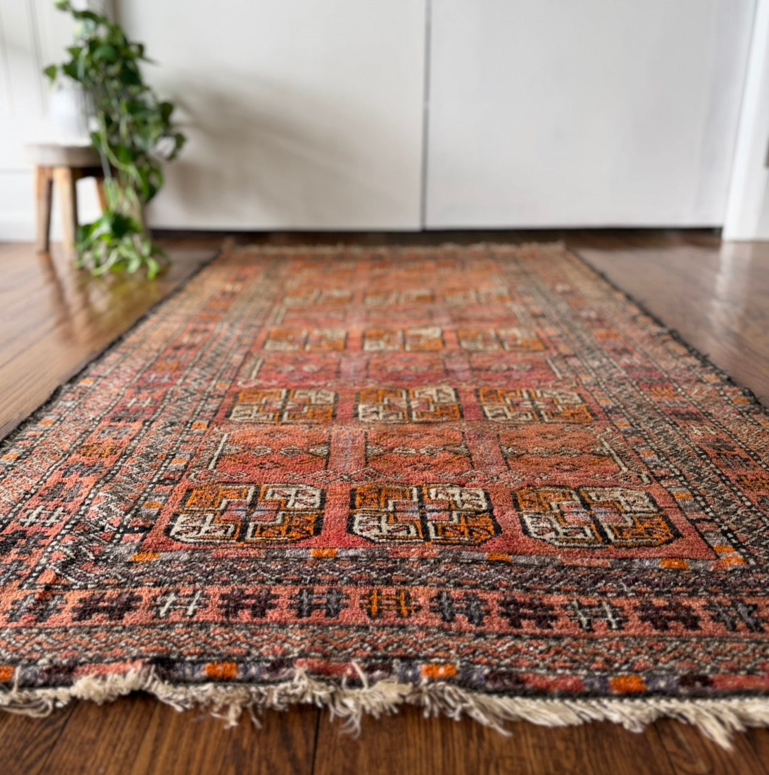 Vintage Turkoman Gül  3’4 × 6’ circa 1950-1970