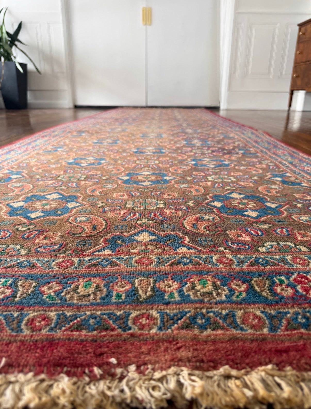 Vintage  Paisley Testament 3’7 x 12’4  circa 1920–1940