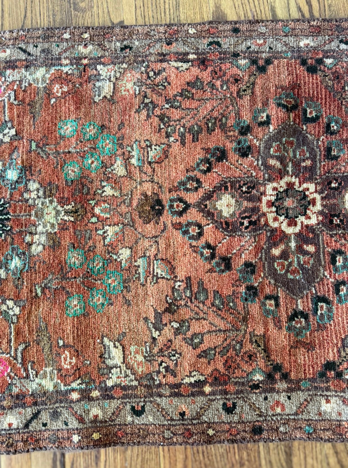 Vintage Melon Blossom Runner 2’7 x 9’2