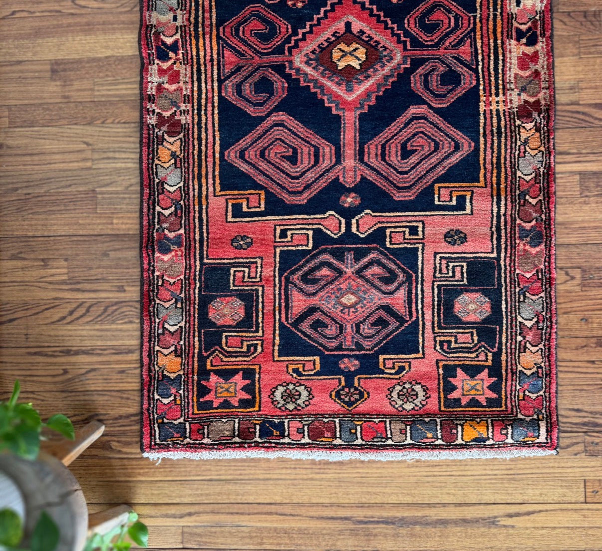 Vintage MIDNIGHT BAZAAR 3’5 x 6’5 circa 1945-1965