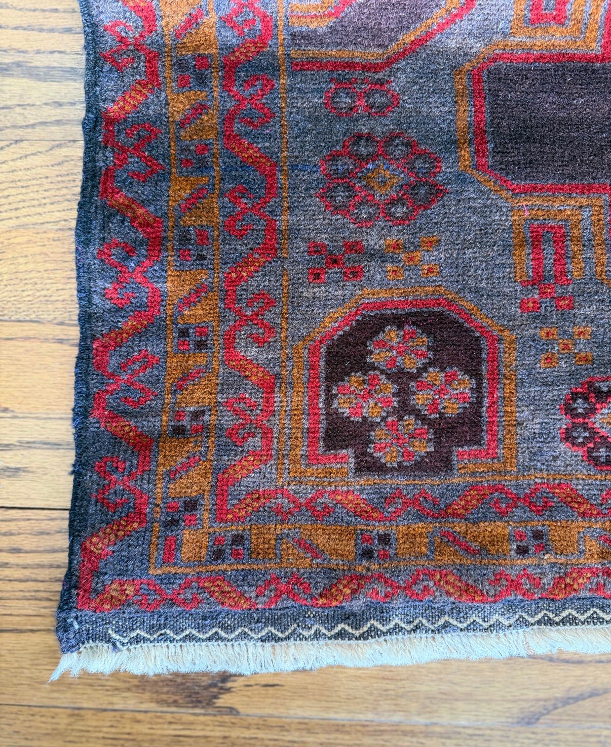 Vintage Traveling Ledger 3’ x 4’7 circa 1960-1970
